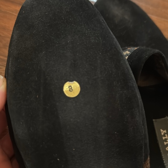 BALLY slip ons slippers suede leather US 8 - Picture 8 of 8